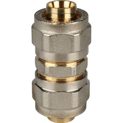 Изображение товара Муфта соединительная STOUT 20х20 для металлопластиковых труб винтовой