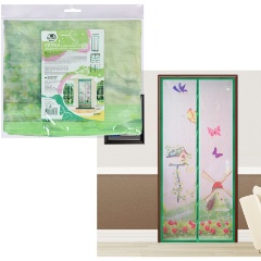 Изображение товара Сетка антимоскитная МУЛЬТИДОМ "Мельница" для дверного проема, 50х210 см (CF84-41)