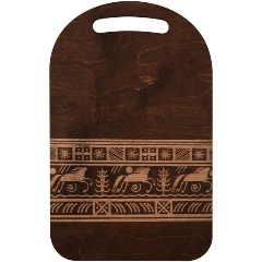 Изображение товара Доска разделочная "Фольклор" МУЛЬТИДОМ МБ18-361, 29х18,5см