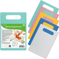Изображение товара Доска разделочная МУЛЬТИДОМ (РР) 28х19см, МГ76-125 в ассортименте