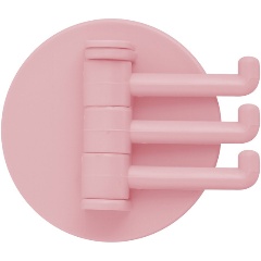 Изображение товара Планка самоклеющаяся с 3 поворотными крючками МУЛЬТИДОМ 5,8см