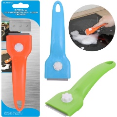 Изображение товара Скребок для стеклокерамических плит МУЛЬТИДОМ "Эконом" MS58-173 + 4 сменных лезвия в комплекте, пластик