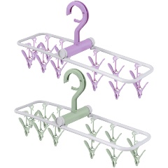 Изображение товара Вешалка с 12 прищепками складная МУЛЬТИДОМ VL75-32, 36,5х11х12 см в ассортименте