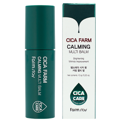 Изображение товара Мультифункциональный бальзам-стик FarmStay c центеллой азиатской, 10 г
