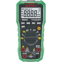 Изображение товара Мультиметр цифровой автоматический Mastech MS8250A, детектор напряжения