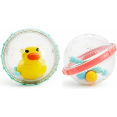 Изображение товара Игрушка для ванны Munchkin Пузыри-поплавки утёнок 2 шт. 4+
