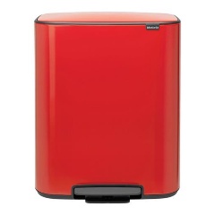 Изображение товара Мусорный бак Brabantia BO PEDAL BIN 2x30л с мягким закрыванием