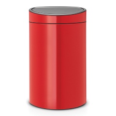 Изображение товара Мусорный бак Brabantia TOUCH BIN new 40 л красный с системой Soft-Touch