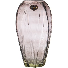 Изображение товара Ваза MUZA fusion smoky высотой 30 см серого цвета из стекла