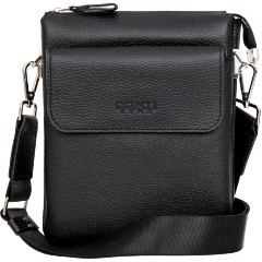 Изображение товара Мужская сумка через плечо CONTI UOMO 7058 black, черный