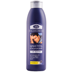 Изображение товара Мужской шампунь-кондиционер для волос IRIS Освежающий, 1 л