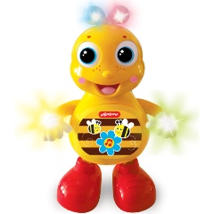 Изображение товара Музыкальная игрушка АЗБУКВАРИК 4630027294852 Танцующая пчелка