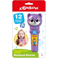 Изображение товара Микрофончики-зверята АЗБУКВАРИК Веселый Енотик, 4630027296207