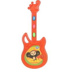 Изображение товара Музыкальная игрушка УМКА Мини гитара Чебурашка 15 песен и звуков ЧЕБУРАШКА, 2310M0001-R2