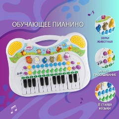 Изображение товара Музыкальный инструмент VELD CO 103530 Пианино электронное