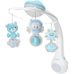Изображение товара Музыкальный мобиль-проектор INFANTINO 4896 голубой 3 в 1