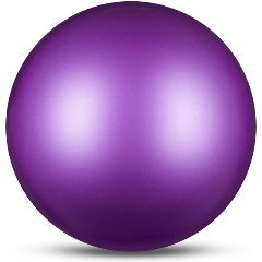 Изображение товара Мяч для художественной гимнастики INDIGO, IN329-VI, диам. 19 см, ПВХ, фиолетовый металлик