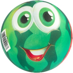 Изображение товара Мяч JOHN 50417 Фрукты 13 см мягкий прыгучий игровой мяч для детей