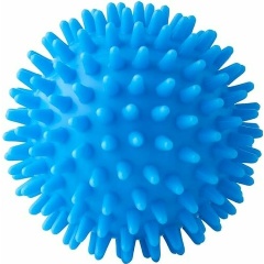 Изображение товара Мяч массажный BASEFIT GB-601 8 см, синий. размер: