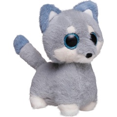 Изображение товара Мягкая игрушка ABTOYS Глазастики Хаски 19 см безопасная для детей