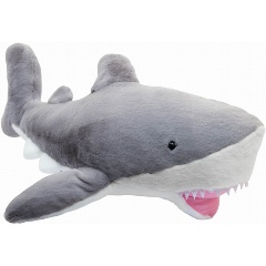 Изображение товара Мягкая игрушка акула ABTOYS 100 см серая, безопасная и мягкая, подарок детям и взрослым