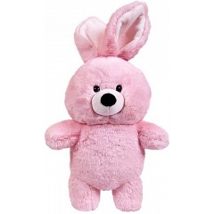 Изображение товара Мягкая игрушка ABTOYS M5065 Флэтси. Кролик розовый, 27см