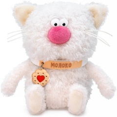 Изображение товара Мягкая игрушка котенок Молоко Collection 12 см кофейные коты Budi Basa CCat12-21