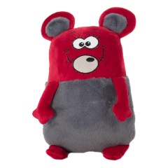 Изображение товара Мягкая игрушка KiddieArt 04ТЗ Мышь бордовая 50 см
