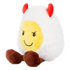 Изображение товара Мягкая игрушка KiddieArt Tallula 13ТЗs Яйцо Дьяволёнок 30 см