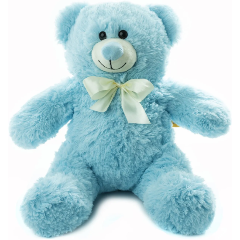 Изображение товара Мягкая игрушка KiddieArt Tallula 38005 Мишка Баффи голубой 38 см