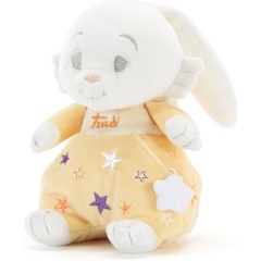 Изображение товара Мягкая игрушка Кролик 19 см Trudi Baby Star безопасная для малышей