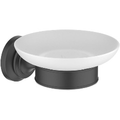 Изображение товара Мыльница AQUATEK AQ4503MB КЛАССИК матовый черный настенная