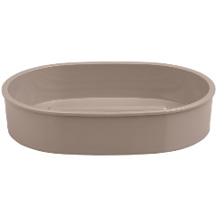 Изображение товара Мыльница FIXSEN ROUND BEIGE FX-452-4 для ванной комнаты пластиковая бежевого цвета