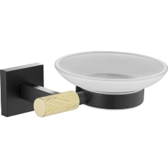 Изображение товара Мыльница Rose RG3003H, золото/черный