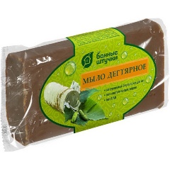 Изображение товара Мыло дегтярное для бани и сауны Банные штучки, 100 г