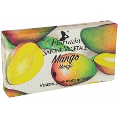 Изображение товара Мыло FLORINDA Ароматы Тропиков манго 100 г натуральное итальянское очищающее