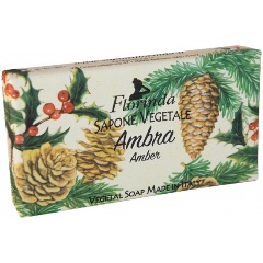 Изображение товара Мыло FLORINDA Новогоднее Волшебство амбра 100 г итальянское туалетное мыло