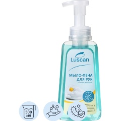 Изображение товара Мыло-пена жидкое Luscan антибактериальное 500мл с дозатором