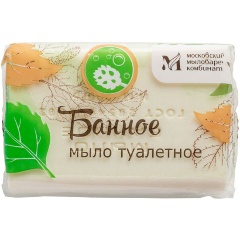 Изображение товара Мыло туалетное ММК БАННОЕ нейтральное увлажнительное 200 г