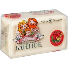 Изображение товара Мыло туалетное НЕВСКАЯ КОСМЕТИКА Банное, 140 г