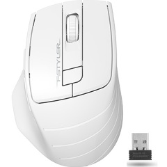 Изображение товара Мышь A4tech Fstyler FG30 белый оптическая (2000dpi) беспроводная USB (1147563)