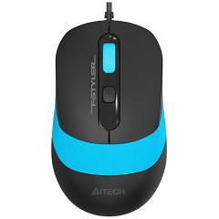 Изображение товара Мышь A4tech Fstyler FM10 черный/синий оптическая USB