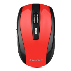 Изображение товара Мышь беспроводная Gembird MUSW-330-3 красный