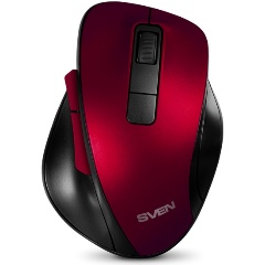 Изображение товара Мышь беспроводная SVEN RX-525SW (красный) (SV-021856)