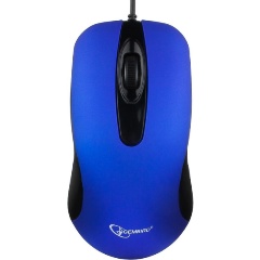 Изображение товара Мышь Gembird MOP-400-B синий проводная оптическая для ПК
