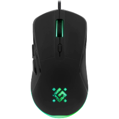 Изображение товара Мышь+коврик Defender Arga GM-049 проводная черный (52049)