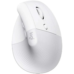 Изображение товара Беспроводная вертикальная мышь Logitech LIFT White 910-006486 с оптическим сенсором
