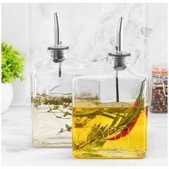 Изображение товара Набор 2 емкостей Elan Gallery для хранения масла и уксуса 10*5,5*18,5 см 450 мл, стекло (300152 Elan)