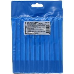 Изображение товара Набор алмазных надфилей рукоятки ПВХ, 10 предметов, 3x140х50мм, (уп.) РемоКолор blue