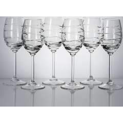 Изображение товара Набор бокалов Неман 200 мл 6 шт из белорусского хрусталя ручной работы